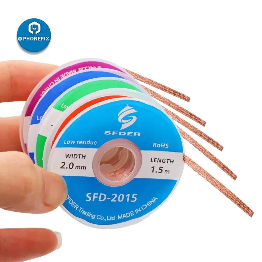 Flux Desoldering Braid Solder Remover Pure Copper Absorption Wire - Image 15