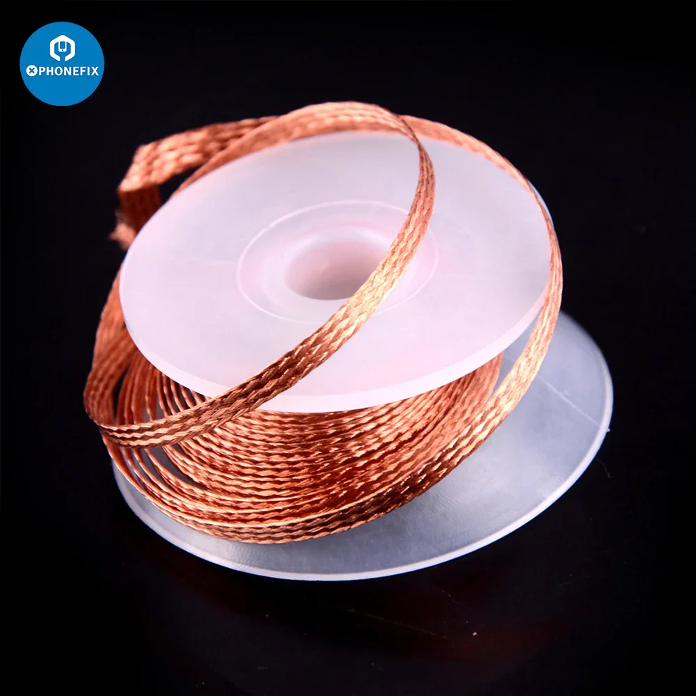 Flux Desoldering Braid Solder Remover Pure Copper Absorption Wire - Image 3