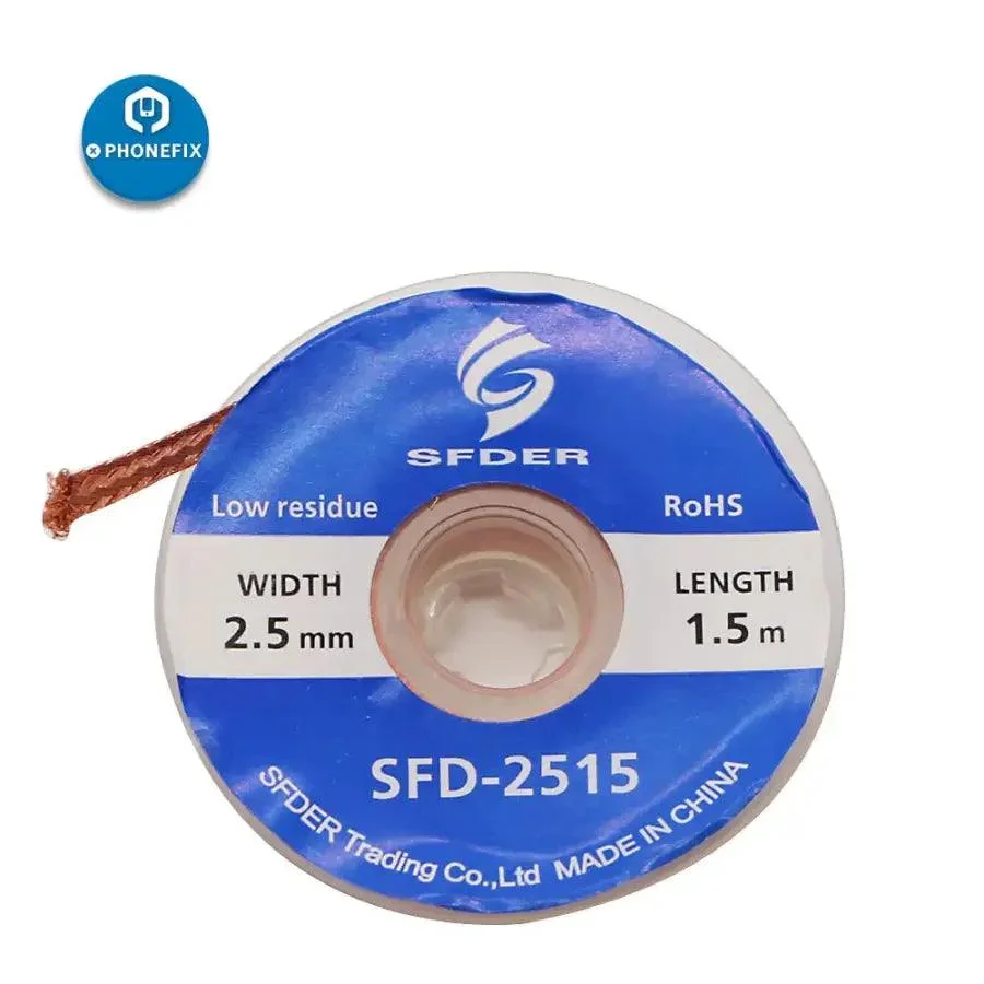 Flux Desoldering Braid Solder Remover Pure Copper Absorption Wire - Image 8