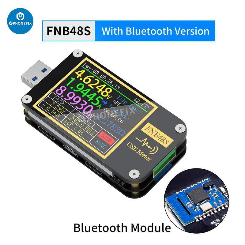 FNB48S FNB58 USB Voltmeter Ammeter Type-C Fast Charging Tester - Image 6