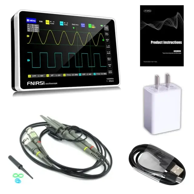 FNIRSI-1013D Digital Tablet Oscilloscope With Mini Dual Channel - Image 5