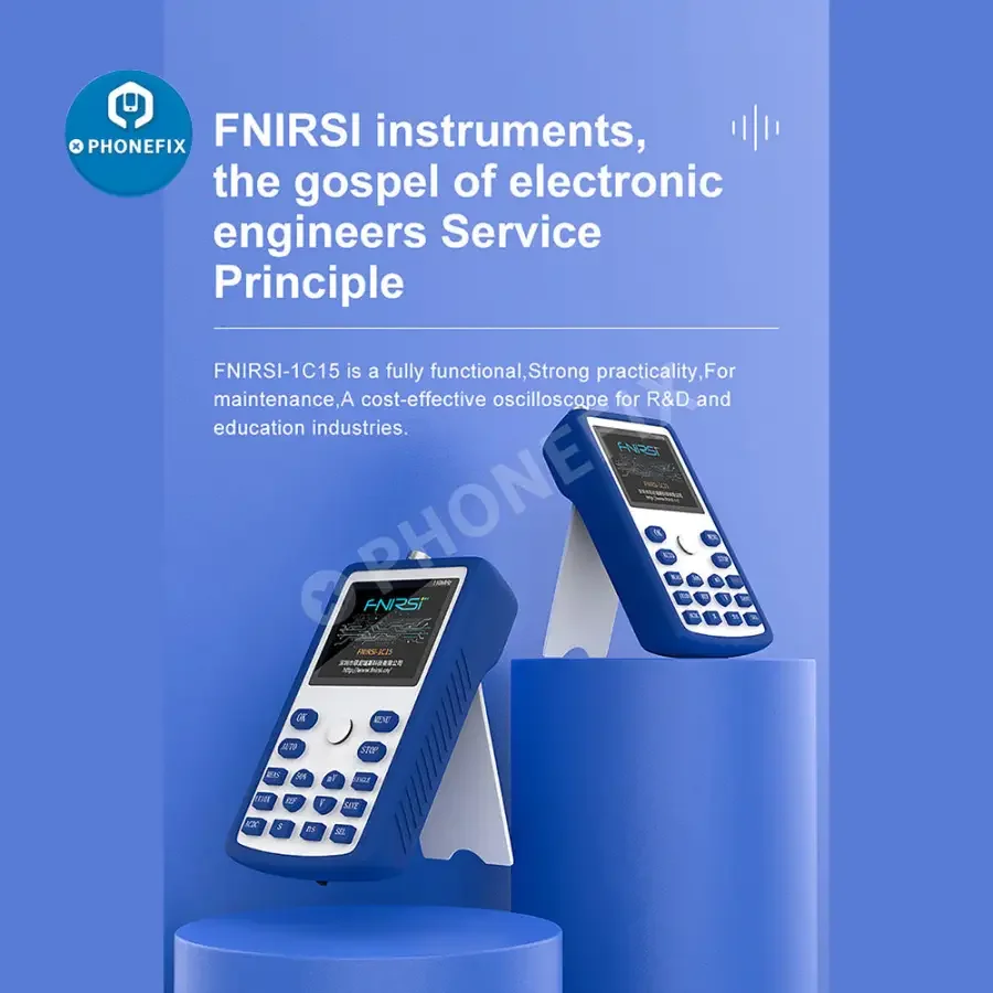 FNIRSI-1C15 Professional Digital Oscilloscope Support Waveform Storage - Image 7