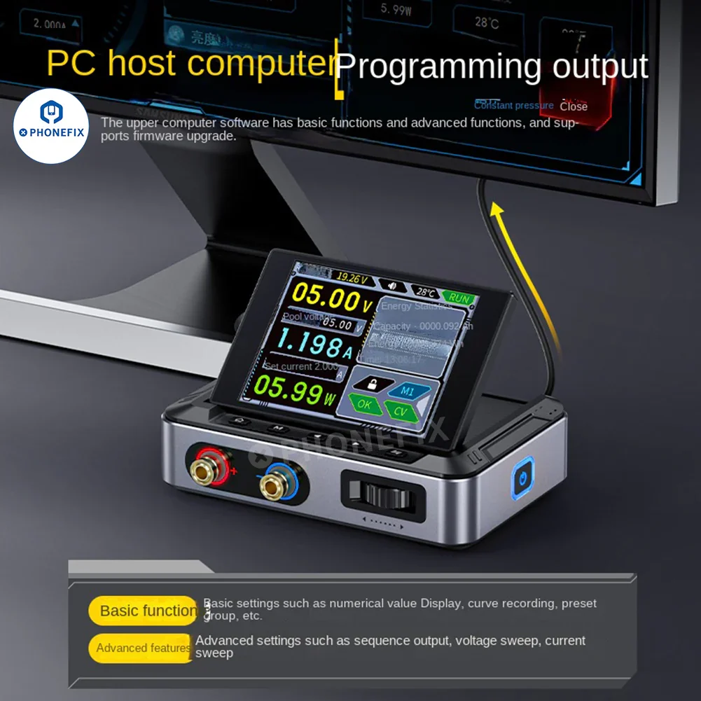 FNIRSI DPS-150 Programmable Mini DC Power Supply 30V 5A - Image 11