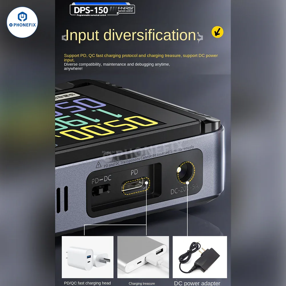 FNIRSI DPS-150 Programmable Mini DC Power Supply 30V 5A - Image 13