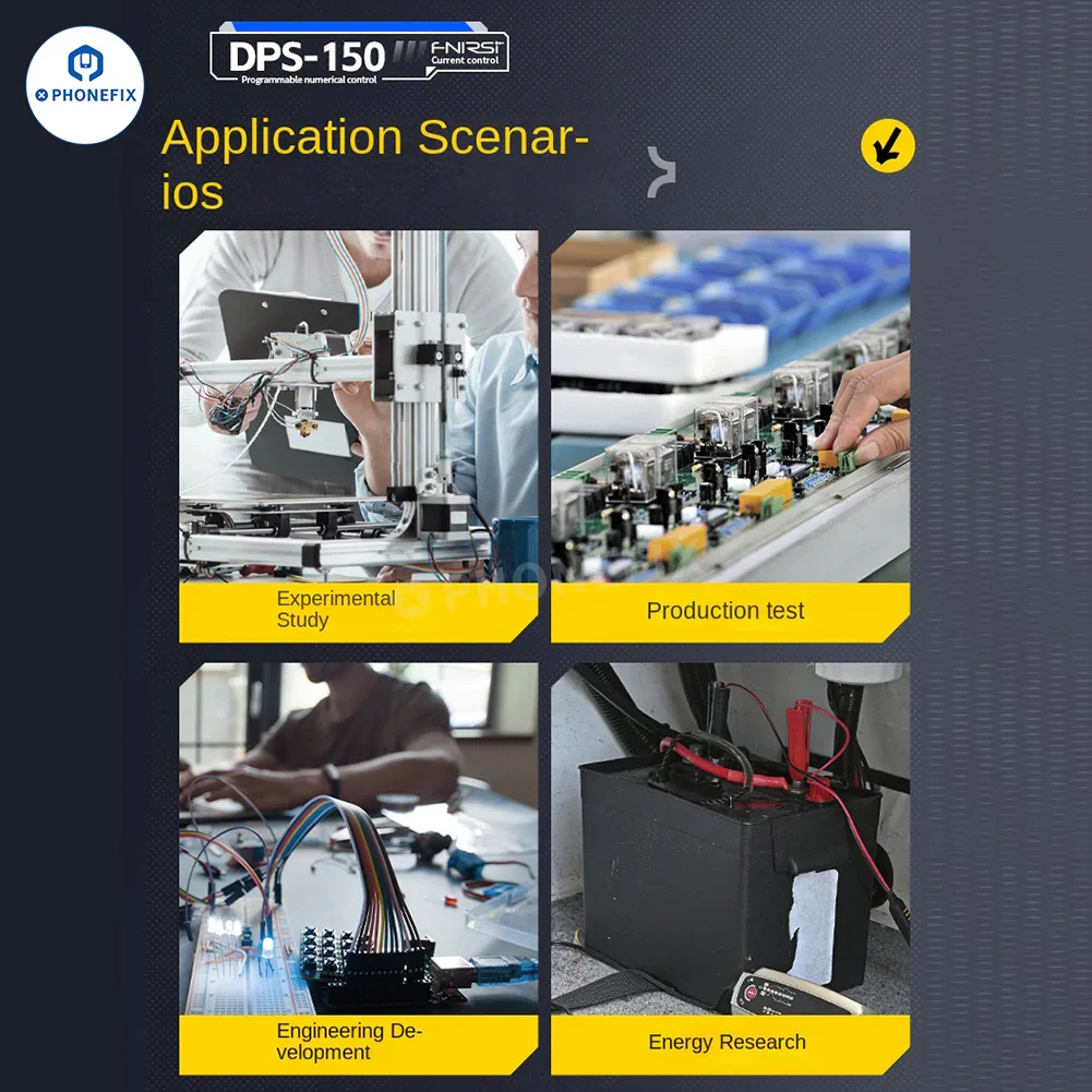 FNIRSI DPS-150 Programmable Mini DC Power Supply 30V 5A - Image 4