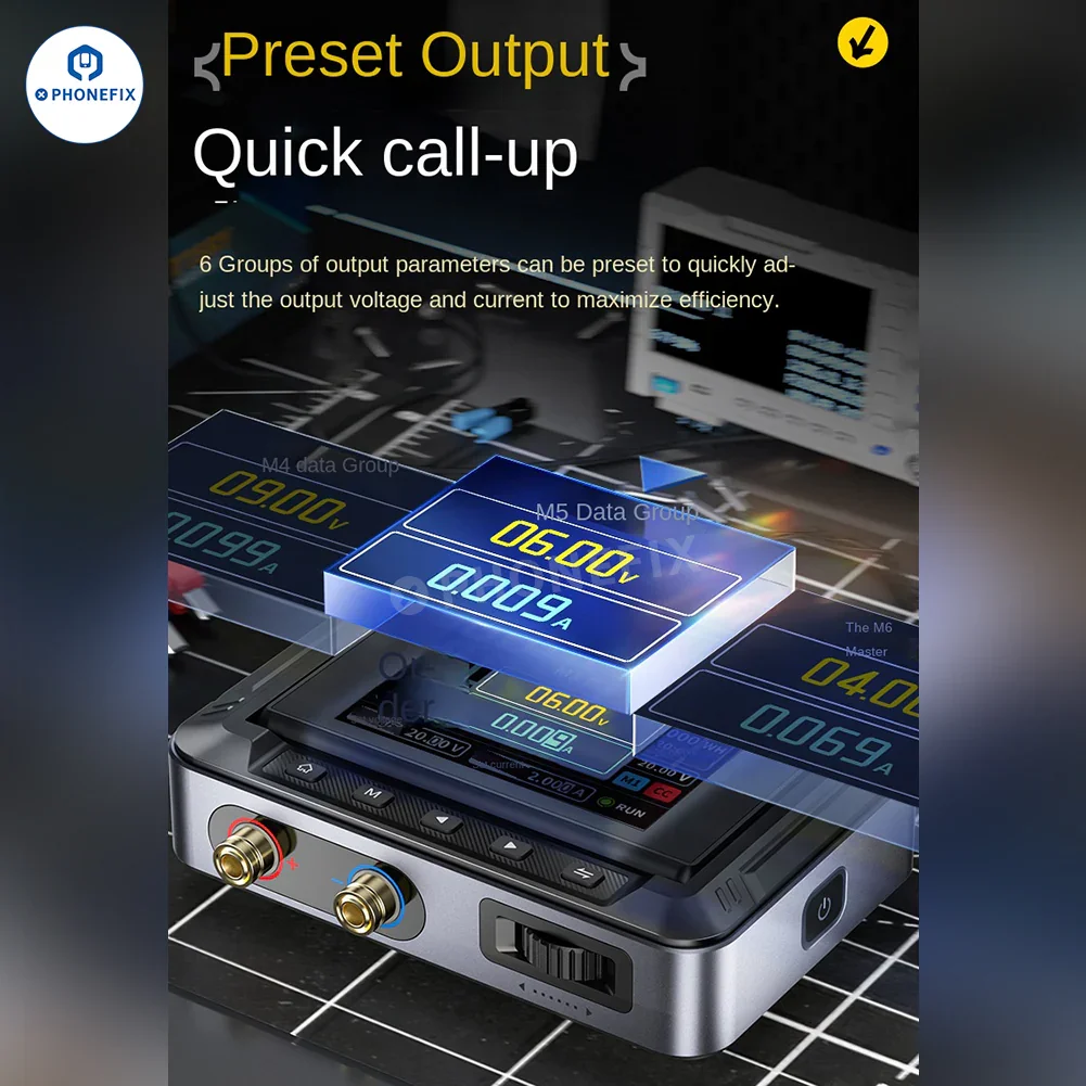 FNIRSI DPS-150 Programmable Mini DC Power Supply 30V 5A - Image 5