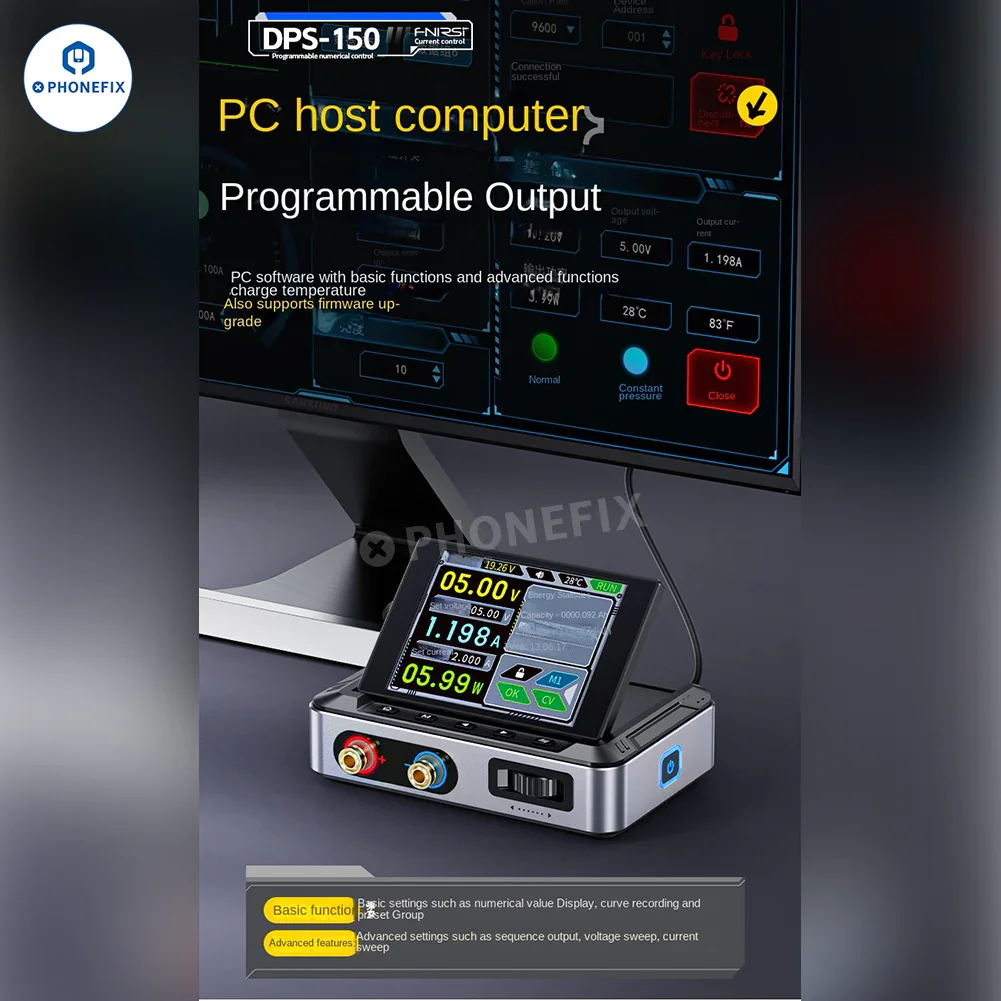 FNIRSI DPS-150 Programmable Mini DC Power Supply 30V 5A - Image 7