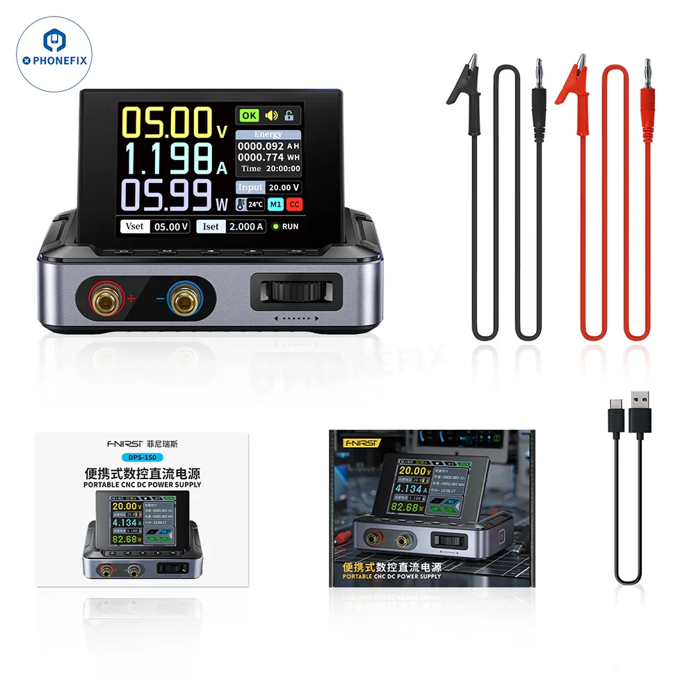 FNIRSI DPS-150 Programmable Mini DC Power Supply 30V 5A - Image 8