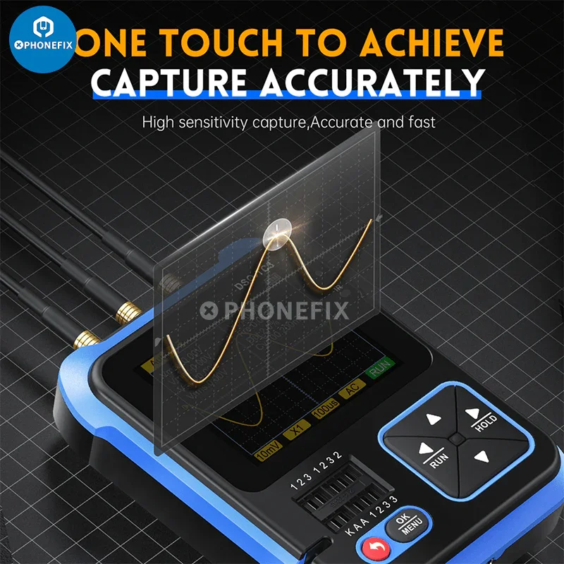 FNIRSI DSO-TC3 Digital Oscilloscope Diode LCR Transistor Tester - Image 8