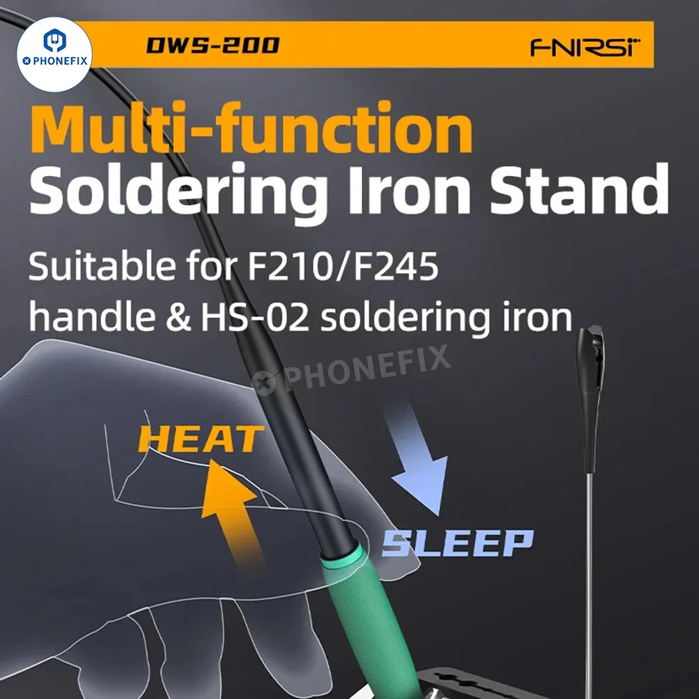 FNIRSI DWS-200 200W Soldering Station With T210 T245 Handle - Image 9
