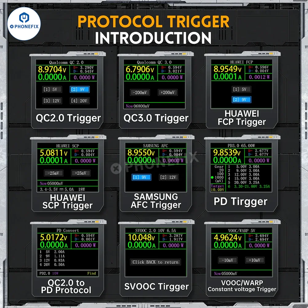 FNIRSI FNB48P USB Tail Tester For Phone Fast Charge Detection - Image 11