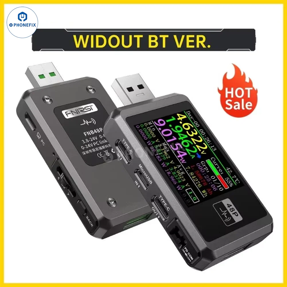 FNIRSI FNB48P USB Tail Tester For Phone Fast Charge Detection - Image 14