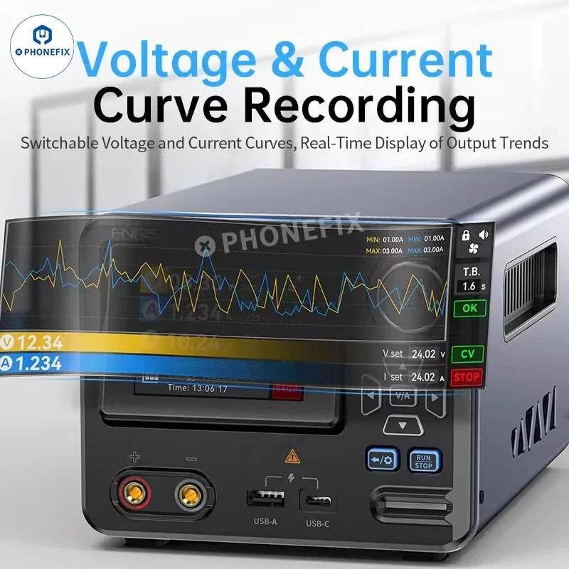 FNIRSI IPS3608 36V 8A Adjustable CNC DC Regulated Power Supply - Image 3