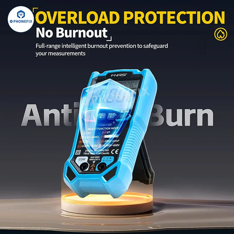 FNIRSI MT-40 Intelligent Multimeter Auto-Range Anti-burning - Image 5