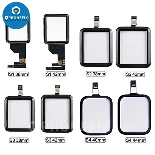 For Apple Watch S1-S6 Touch Digitizer Glass With OCA 38-44MM - Image 3