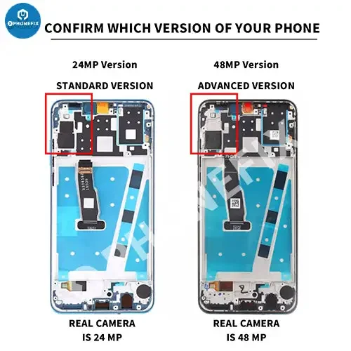 For Huawei P30 Lite LCD Display Original Touch Screen With Frame - Image 3