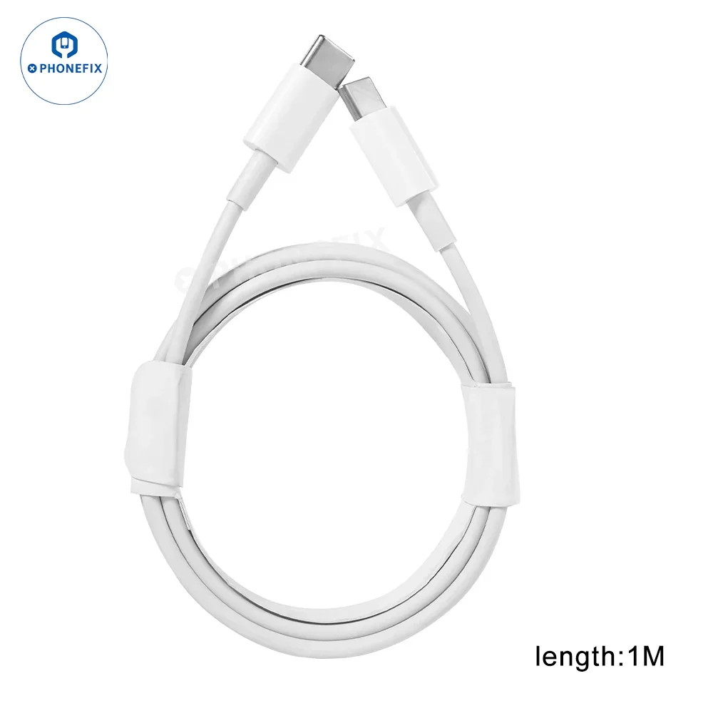 For iOS Android 1M USB Type-C Lighting PD Fast Charging Cable - Image 5