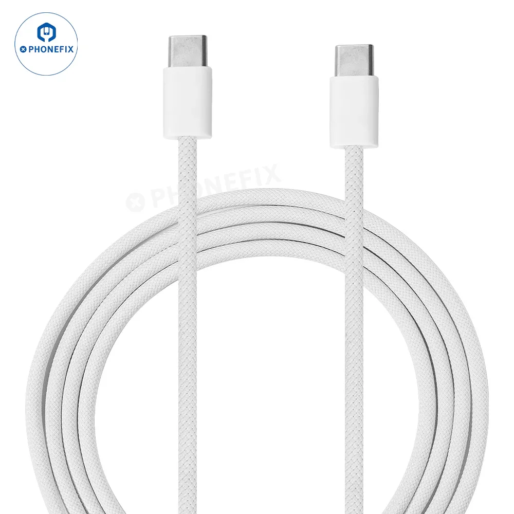For iOS Android 1M USB Type-C Lighting PD Fast Charging Cable - Image 7