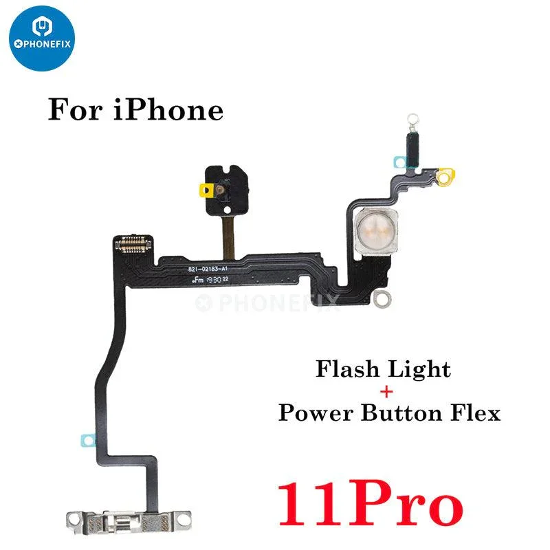 For iPhone 11-15 Pro Max Flashlight Flex Cable Replacement - Image 3