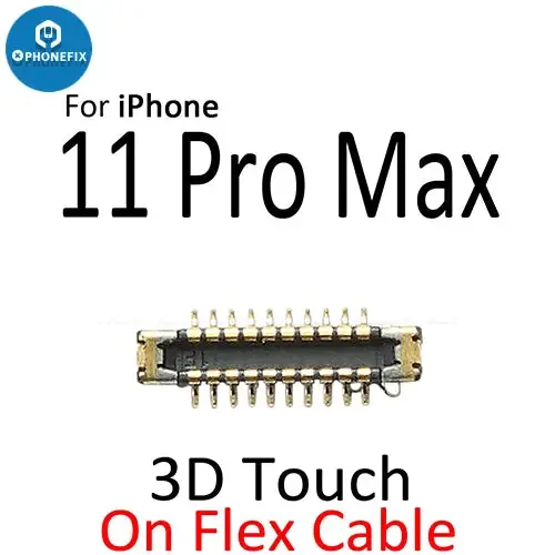 For iPhone 11 Pro Max LCD Display 3D Touch FPC Connector Port - Image 2