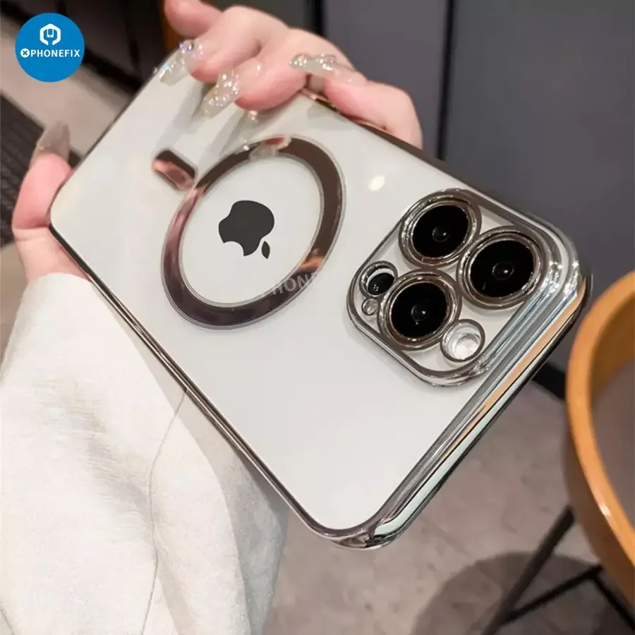 For iPhone 12-15 Pro Max Clear Case with MagSafe Apple - Image 10