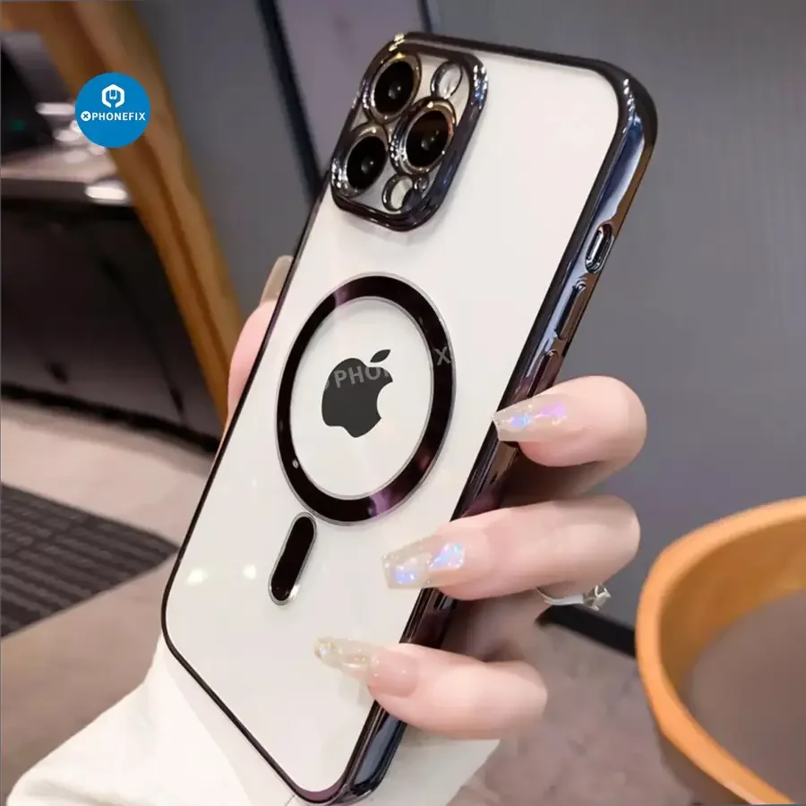 For iPhone 12-15 Pro Max Clear Case with MagSafe Apple - Image 11