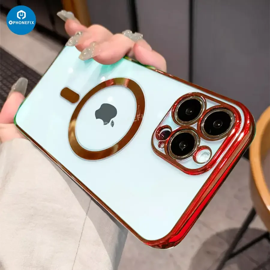For iPhone 12-15 Pro Max Clear Case with MagSafe Apple - Image 13