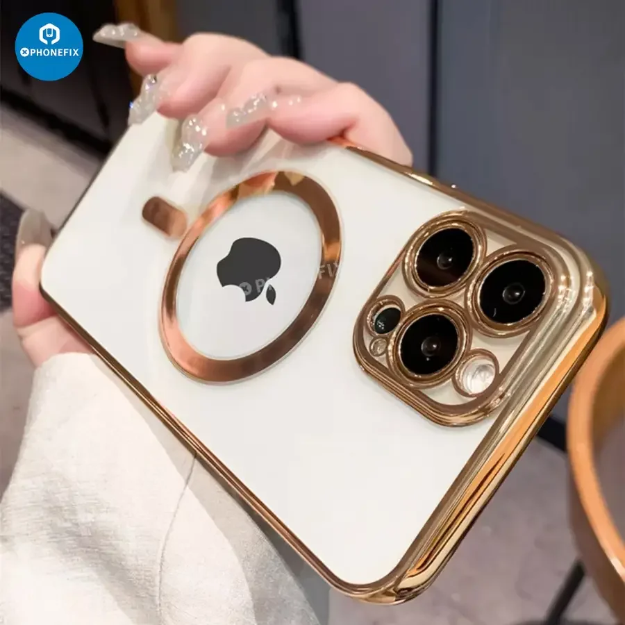 For iPhone 12-15 Pro Max Clear Case with MagSafe Apple - Image 14