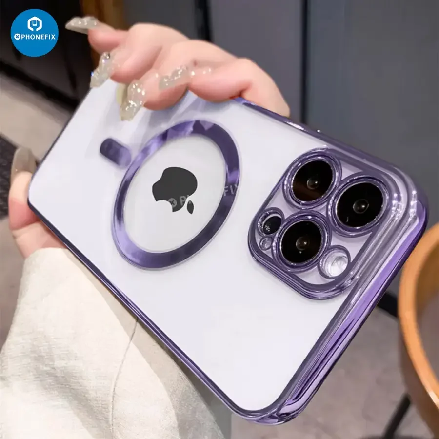 For iPhone 12-15 Pro Max Clear Case with MagSafe Apple - Image 15