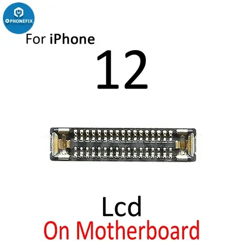 For iPhone 12 Pro Max Mini LCD Touch Display FPC Connector Port - Image 12