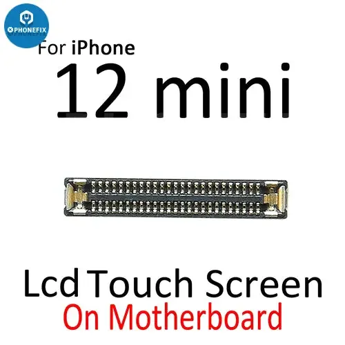 For iPhone 12 Pro Max Mini LCD Touch Display FPC Connector Port - Image 2