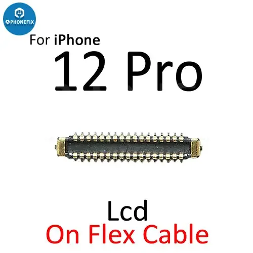 For iPhone 12 Pro Max Mini LCD Touch Display FPC Connector Port - Image 6