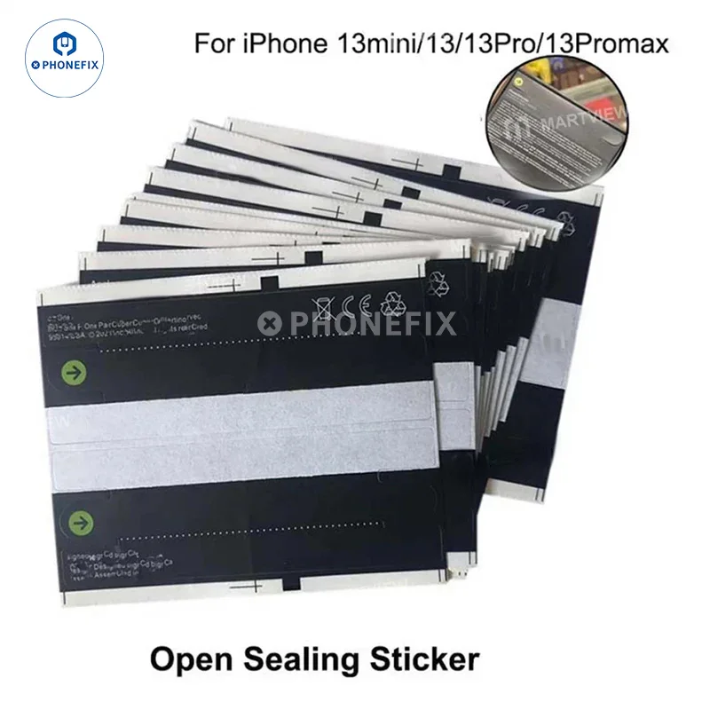 For iPhone 13/14/15/16/17 Pro Max Package Box Seal Sticker - Image 2