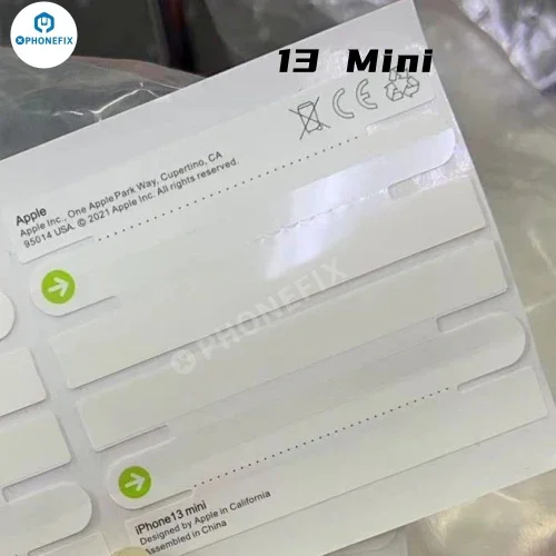 For iPhone 13/14/15/16/17 Pro Max Package Box Seal Sticker - Image 5