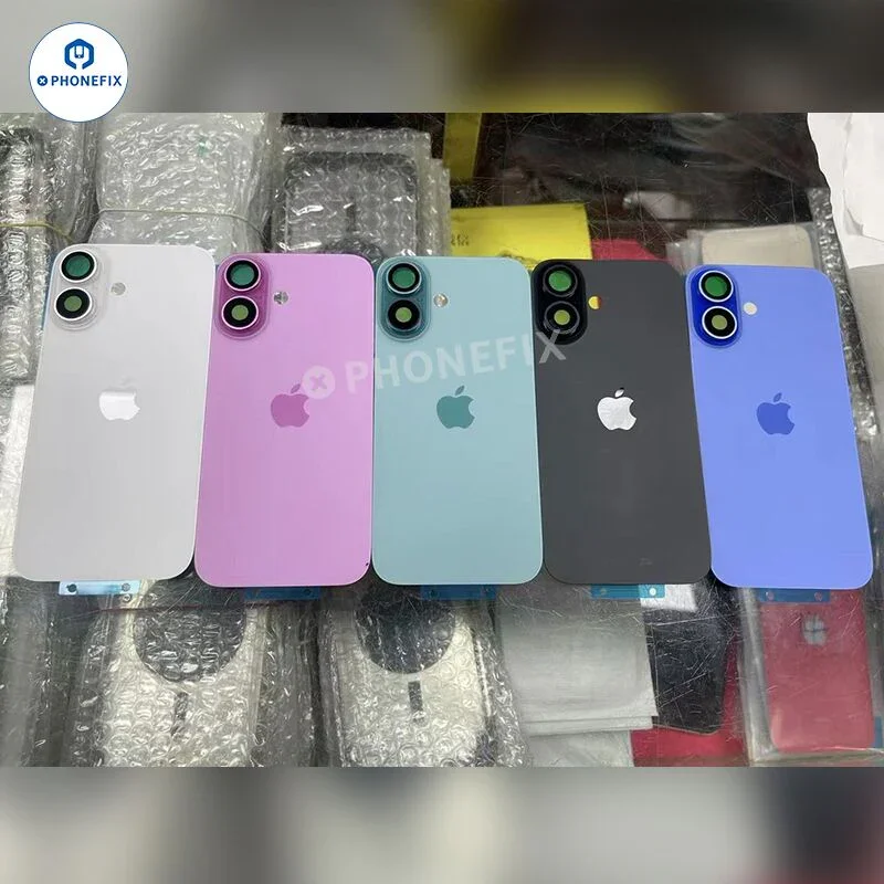 For iPhone 14-16 Pro Max Back Cover Glass With Magsafe Magnet - Image 14