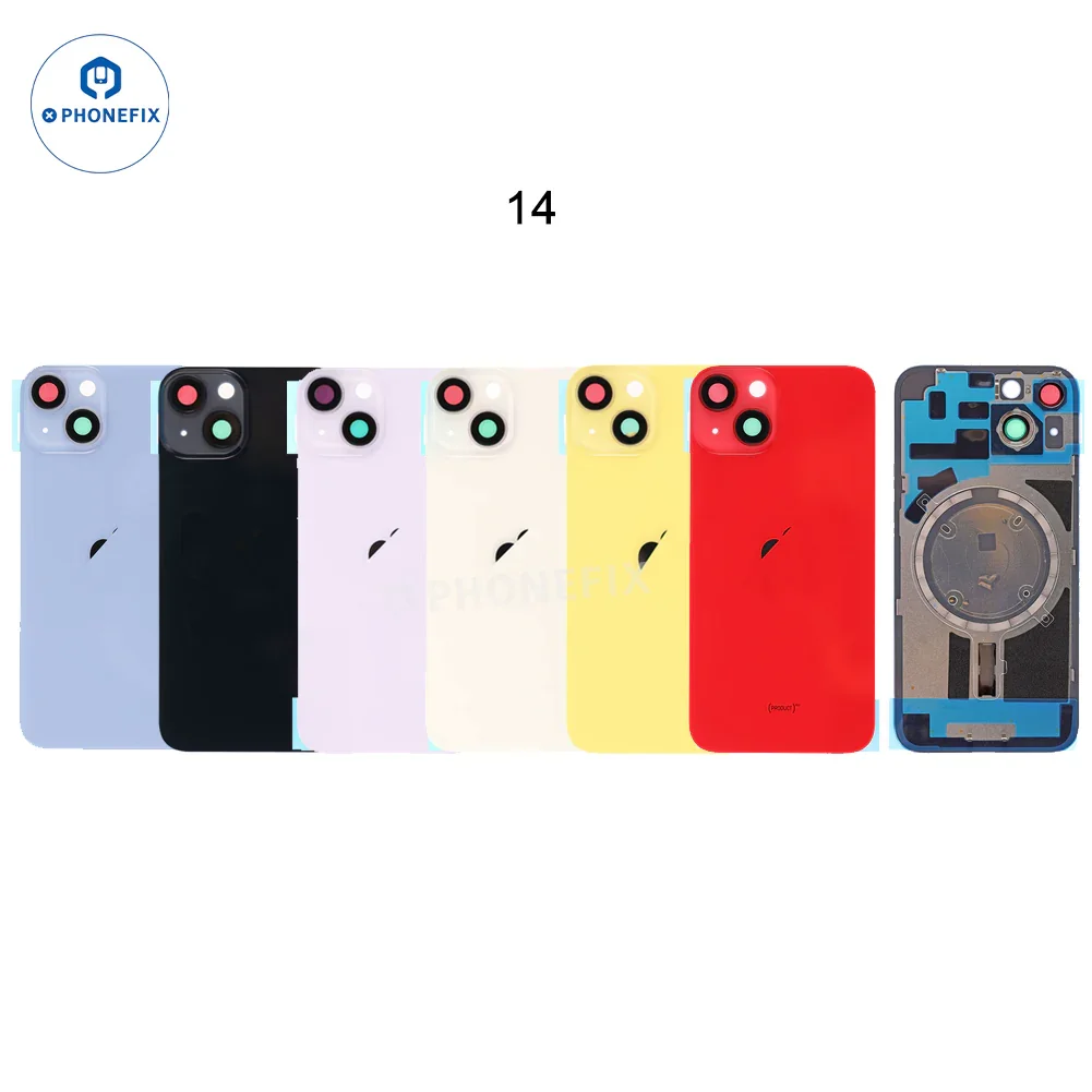 For iPhone 14-16 Pro Max Back Cover Glass With Magsafe Magnet - Image 6