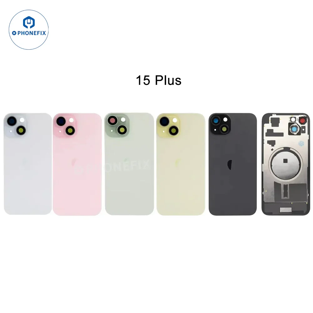 For iPhone 14-16 Pro Max Back Cover Glass With Magsafe Magnet - Image 7