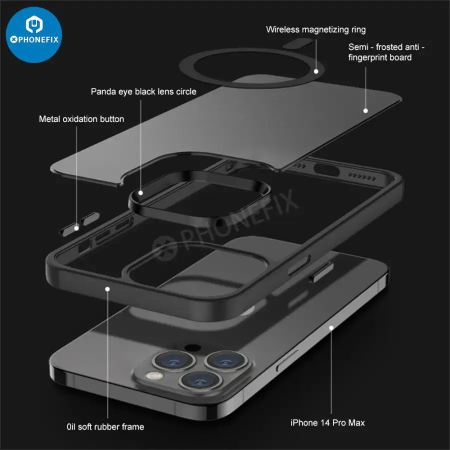 For iPhone 12 13 14 15 Pro Max Silicone Case with MagSafe - Image 10