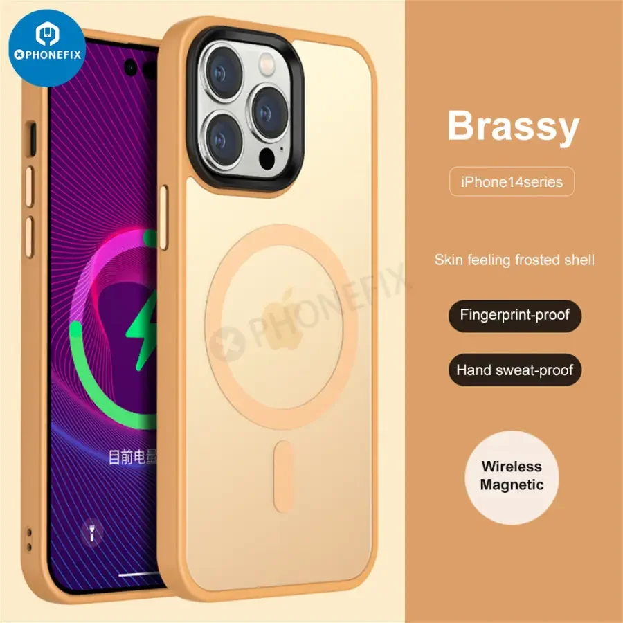 For iPhone 12 13 14 15 Pro Max Silicone Case with MagSafe - Image 15