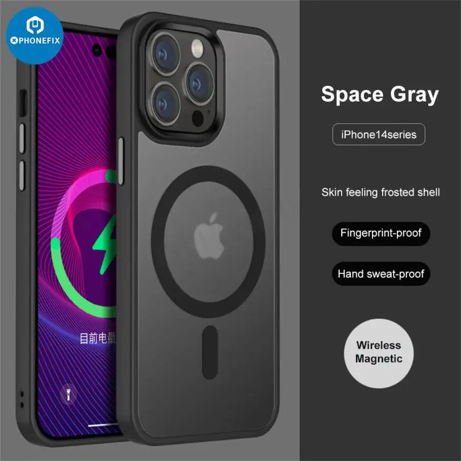 For iPhone 12 13 14 15 Pro Max Silicone Case with MagSafe - Image 17