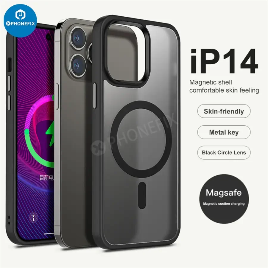 For iPhone 12 13 14 15 Pro Max Silicone Case with MagSafe - Image 4