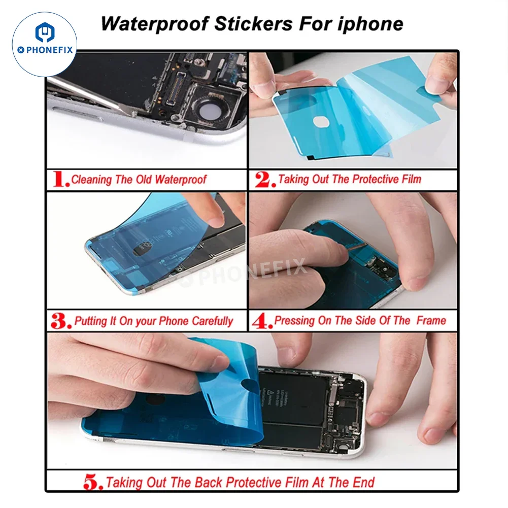 For iPhone 15-16 Pro Max Screen Waterproof Sticker Sealing Adhesive - Image 10