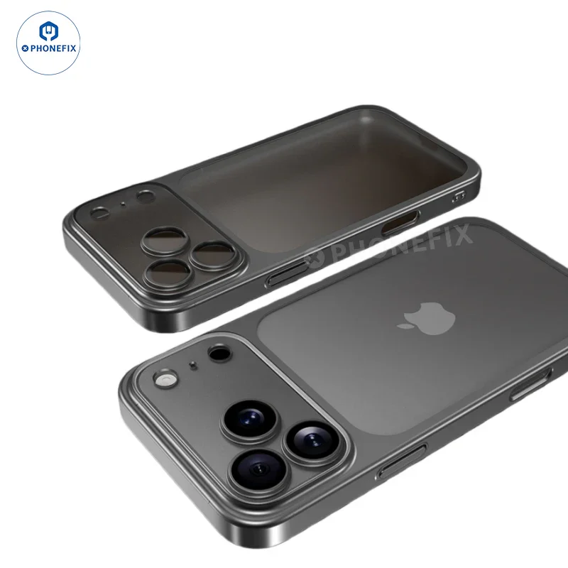 For iPhone 15-17 Pro Max Ultra-thin Matte Electroplated Phone Case - Image 10