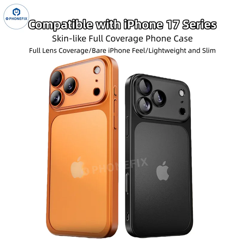 For iPhone 15-17 Pro Max Ultra-thin Matte Electroplated Phone Case - Image 4