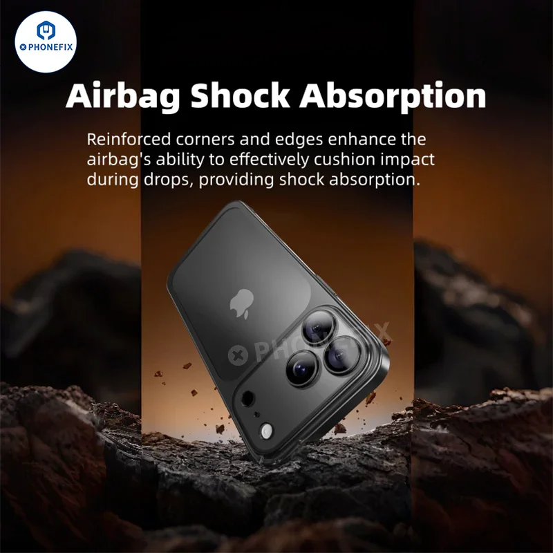 For iPhone 15-17 Pro Max Ultra-thin Matte Electroplated Phone Case - Image 7