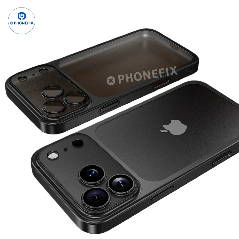 For iPhone 15-17 Pro Max Ultra-thin Matte Electroplated Phone Case - Image 9
