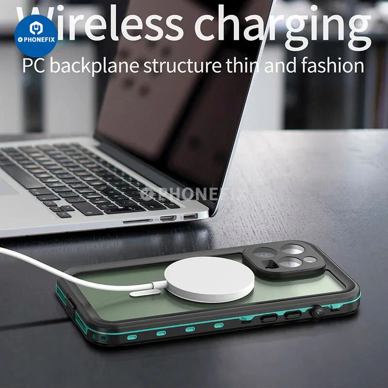 For iPhone 15 Series Full Body Waterproof Protective Phone Case - Image 5