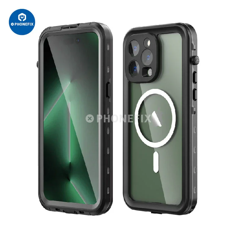 For iPhone 15 Series Full Body Waterproof Protective Phone Case - Image 7