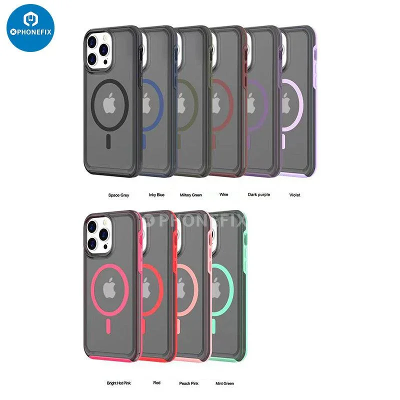 For iPhone 15 Series Magsafe Case Full Cover Shockproof Airbag - Image 2
