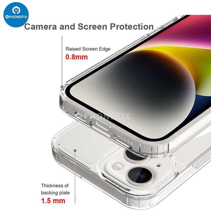 For iPhone 15 Series Magsafe Case Full Cover Shockproof Airbag - Image 23